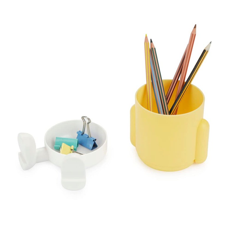 balvi Mr. Sitty Pen Holder Yellow Coloured and Original Design