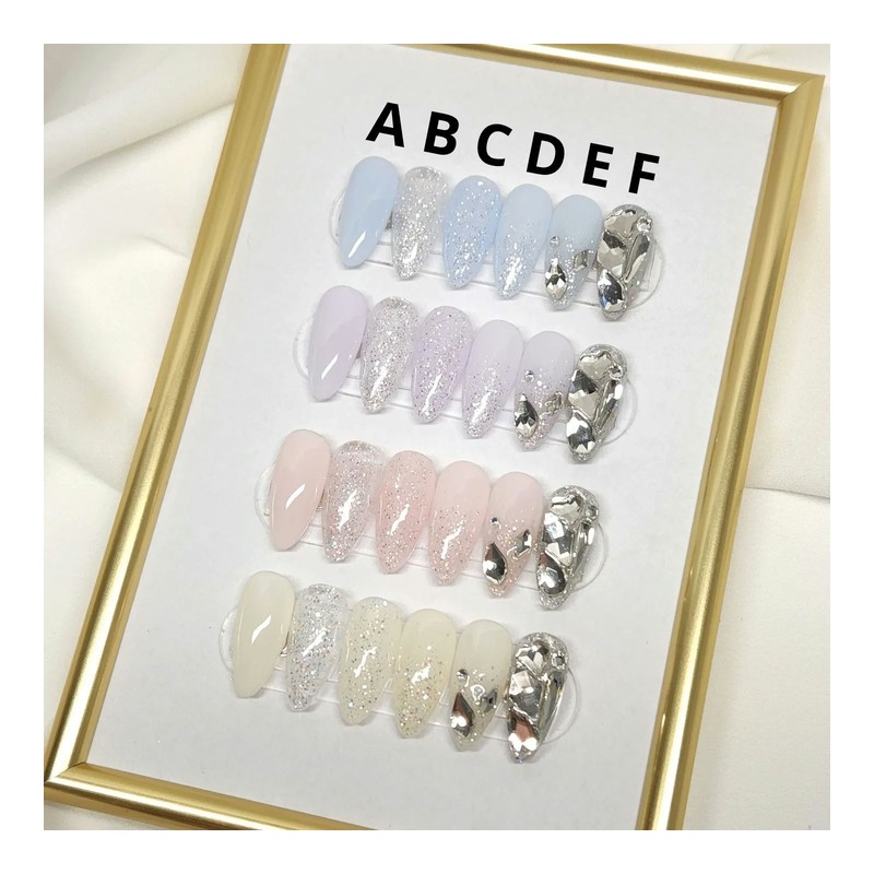 Open Discount[Nails I make] Calm Splendor Nail Tips - Square