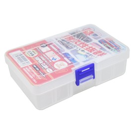 Ring Star RP-150-5S Super Club Parts, Clear, L 5.7 x W 3.9 x H 1.9 inches (145 x 98 x 49 mm), 8 Dividers, Set