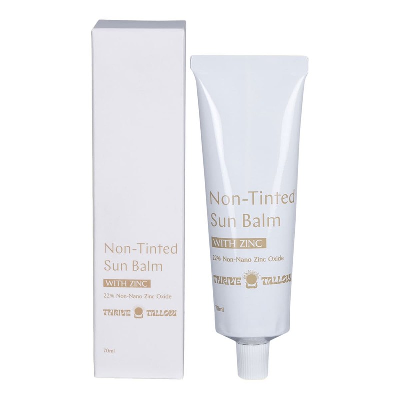 Thrive Tallow Sun Balm with Zinc - Non-Tinted, 70ml