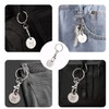 PlandleLee Metal Shopping Trolley Tool, Removable Shopping Trolley Key Chain,