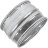 4" Inch Galvanized Metal Vent Duct Connector - Round Extension