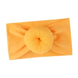 Baluue 3pcs Adorable Hair Bands for Boy Girl Elastic Headbands Featuring Doughnut Bowknot and Chiffon Flower Design Hair Accessories for Girls and Toddlers