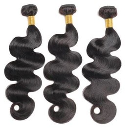 Caspa's ShopHouse Brazilian Body Wave Human Hair Bundles 10A Grade Natural Hair Weave Bundles Deal 20/22/24 Inch Machine Double Weft Bundles Hair Extensions