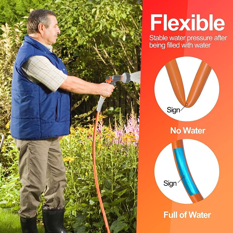 SPECILITE Garden Water Hose 200 ft x 5/8 in Heavy