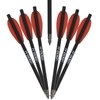 X-Bow FMA Bolts - 6.5 Inch - Carbon - Pack