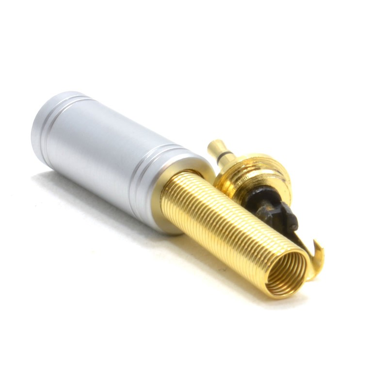 kenable 2.5mm Mono Solder Terminal Audio Jack Plug for up