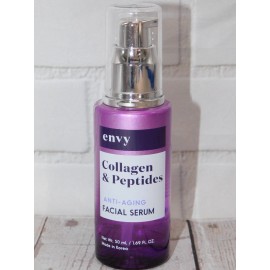 ENVY Collagen & Peptides Anti-Aging Facial Serum 1.69oz/50ml *95% NATURAL* #DK60