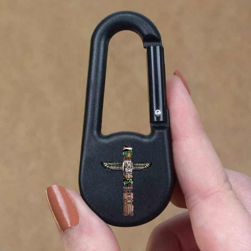 Azeeda 'Totem Pole' Compass Keyring (KC00020600)