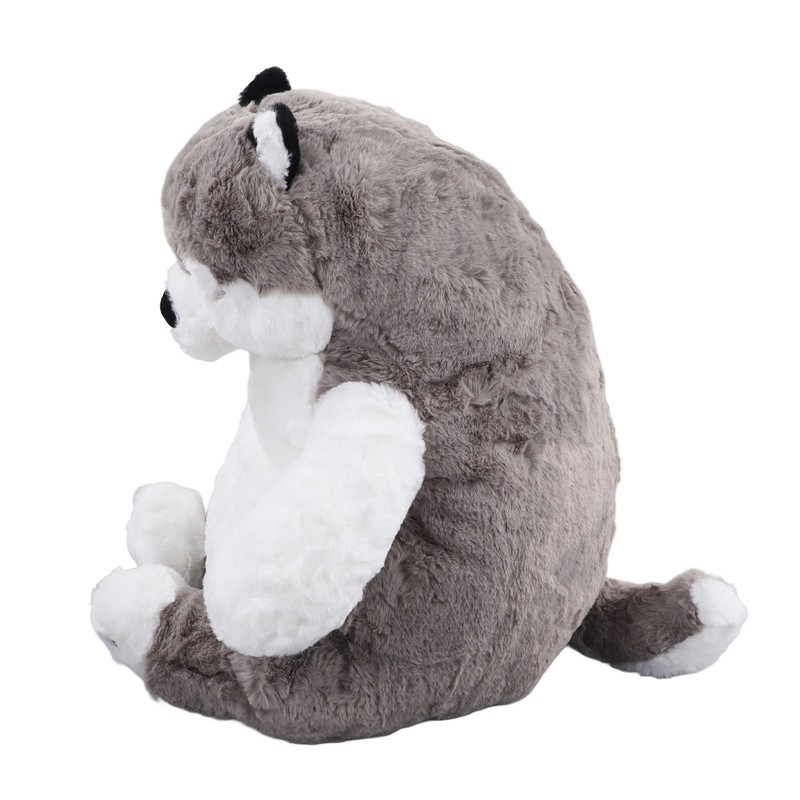 Lovely Stuffed Dog Doll Grey White Decompression Cute Dog Plush