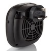 Swan Plug-In Fan Heater with 12 Hour Timer, LED Display