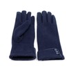 Tomily Guantes de forro polar con pantalla táctil para mujer,