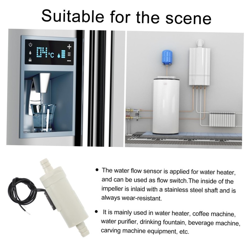 NOLITOY Durable Water Flow Magnetic Reed Flowmeter for Accurate Water