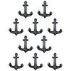 Facaler Nautical Cast Iron Ship Anchor Weathered Nautical Wall Hooks