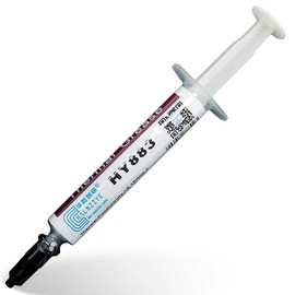 OcioDual Thermal Paste Halnziye HY883 6.5W/MK (2g), Thermal Paste CPU for Processor, CPU Thermal Paste, Non-Conductive, Dissipative, Thermal Paste, Heatsink Thermal Greas, Syringe