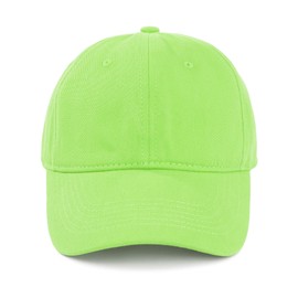 Zando Unisex Classic Light Green Baseball Cap Women Men Teens Adjustable Cotton Workout&Outdoor Hat Cute Preppy Hat Plain Dad Mom Baseball Hat Sports Fan Baseball Caps Trendy Running Golf hat One Size
