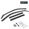 CLIM ART in-Channel Incredibly Durable Rain Guards for Nissan Kicks