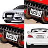 Bible Verses License Plate Frame & Jesus Cross Car Hanging