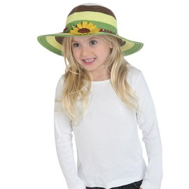 Children's Costume Accessory Straw Hat Beach Hat Hippie Carnival Fancy Dress