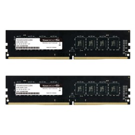 TEAMGROUP Elite DDR4 16GB Kit (2 x 8GB) 3200MHz (PC4-25600) CL22 Unbuffered Non-ECC 1.2V UDIMM 288 Pin PC Computer Desktop Memory Module Ram Upgrade - TED416G3200C22DC01
