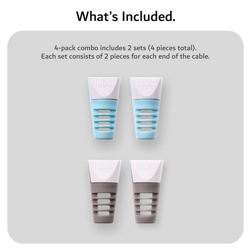 TUDIA KLIP Charging Cable Protector Saver Organizer Protective Wire Cord