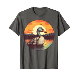 Retro Vintage Duck Hunting Sunset Funny Mallards Duck Hunter T-Shirt