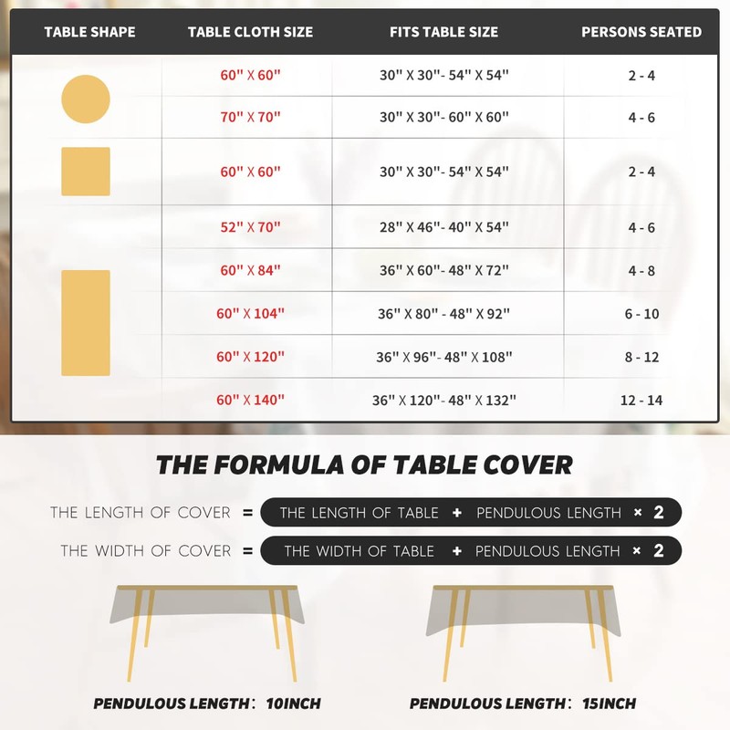 Horaldaily Valentine Tablecloth 60×104 Inch Rectangle, Buffalo Plaid Red Love