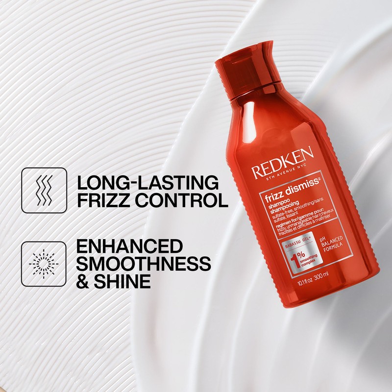 Redken Frizz Dismiss Shampoo and Conditioner 500ml Bundle