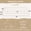 Comfort Expression XL Dog Bed Orthopedic, Extra Large Dog Beds