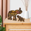 Elephant Statue Boxwood Mechanical Engraving Safe Durable Exquisite Details Elephant