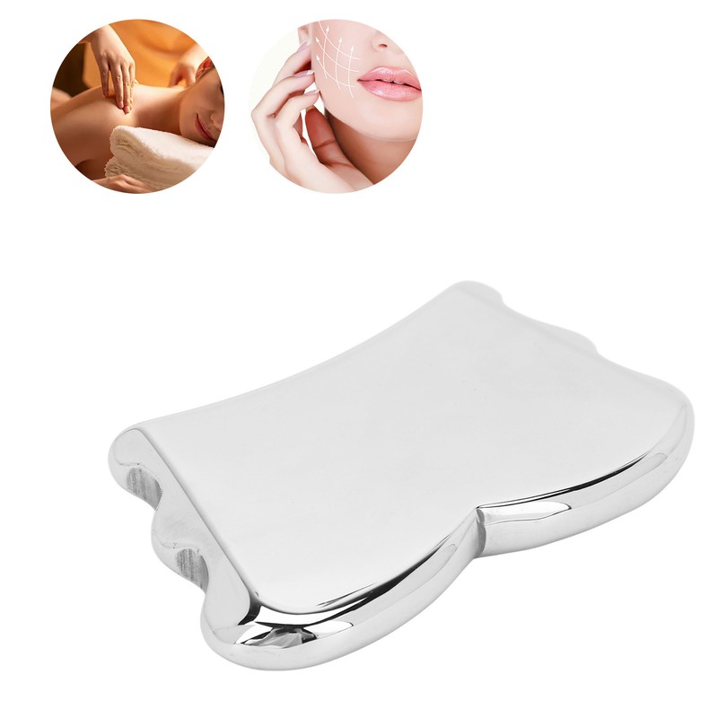 Terahertz Stone Gua Sha Tool Face Beauty Lymphatic Drainage Detox