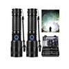 LBE Rechargeable LED Flashlights High Lumens, 900,000 Lumens Super Bright
