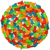 FirstChoiceCandy 3D Rainbow Juicy Gummy Candy (3D Dinosaur, 2 Pound