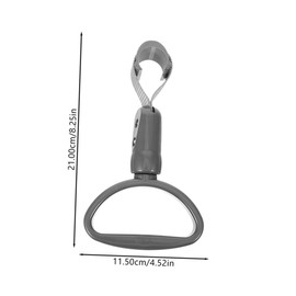 FRCOLOR 2pcs Portable Car Handle Assist for Elderly Car Door Assist Handle Automotive Transfer Aid Plastic Hand Straps for Bus and Subway