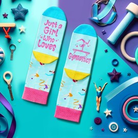 Unique Gifts for Women - Gymnastics Cheer Yoga Skiing, Gifts for Gymnasts Yoga Lovers