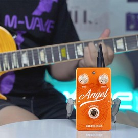 GOKKO Angel Chorus Pedal - Classic Modulation Effect for Clean & Distorted Tones with Adjustable Rate & Depth Controls 9V DC Power Supply Included #TikTokShopLaborDaySale #guitaristgift  #musicgear