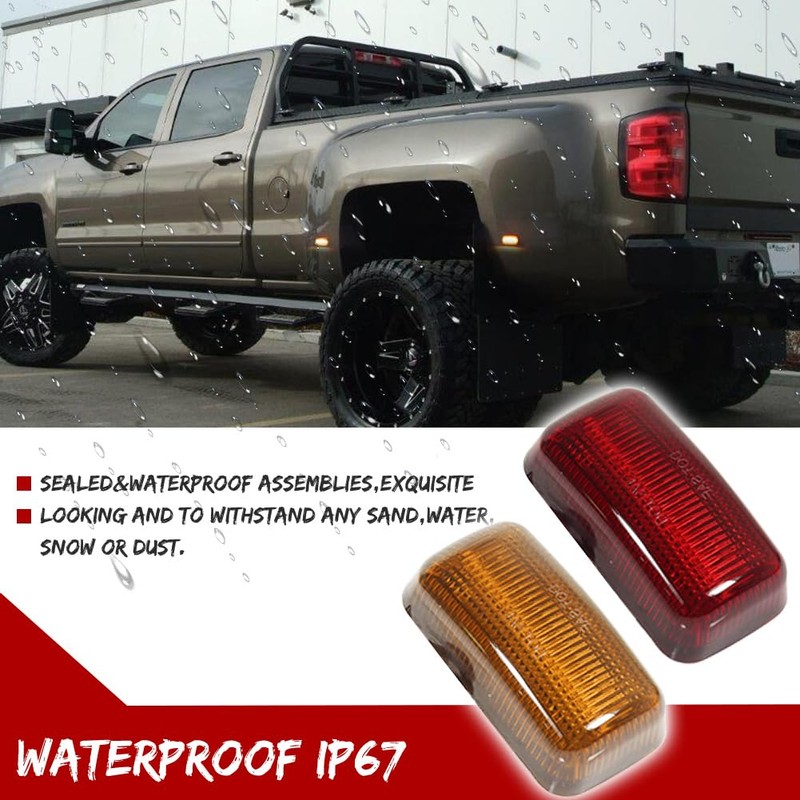 GTINTHEBOX for 2015-2022 Chevy Silverado GMC Sierra 2500HD 3500HD Dually