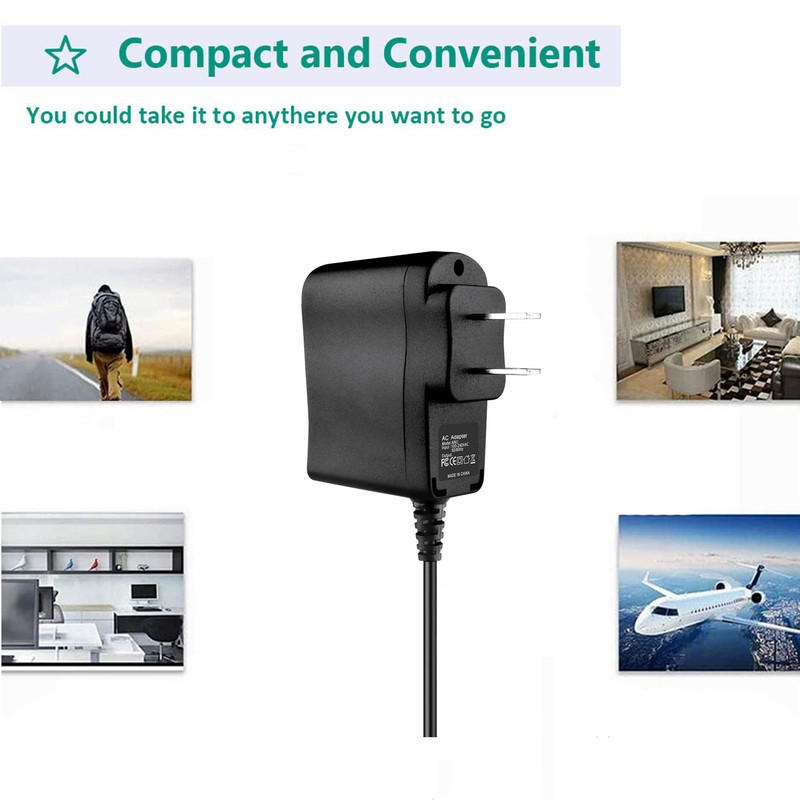 J-ZMQER AC Adapter Compatible with OtLite 290009 Portable Cordless LED