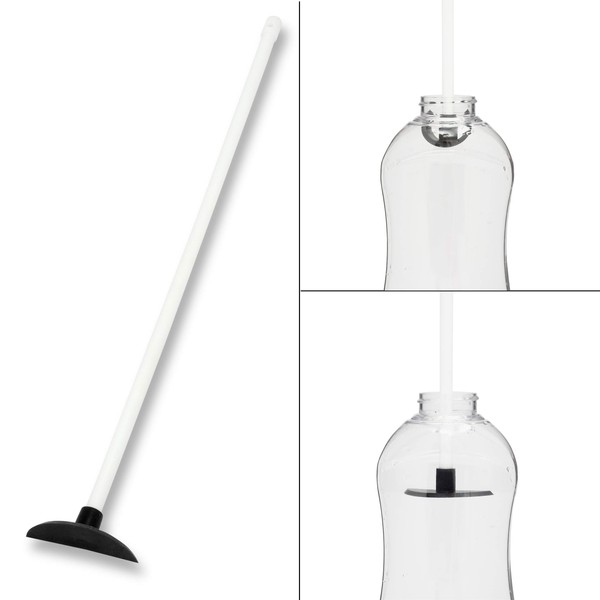 Flessenlikker Bottle Scraper Mini Silicone Spatula for Getting Every Last