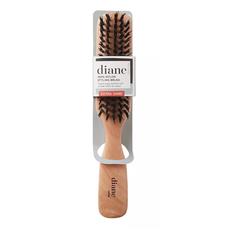 Diane Cepillo De Nailon Extra Firme Para Peinar Cerdas