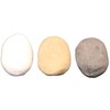 15 GAS FIRE REPLACEMENT PEBBLES 5 WHITE 5 GREY 5