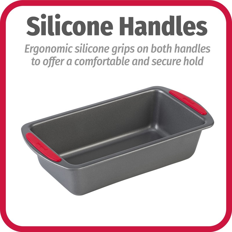 GoodCook MegaGrip 9" x 5" Nonstick Steel Bread Loaf Pan