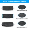 Jorest [10/20 Pcs] Replacement Rollers Refills Compatible with Scholl Velvet