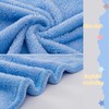 Blue Kids Hooded Beach Towel for Boys 21.6'' x 23.6''