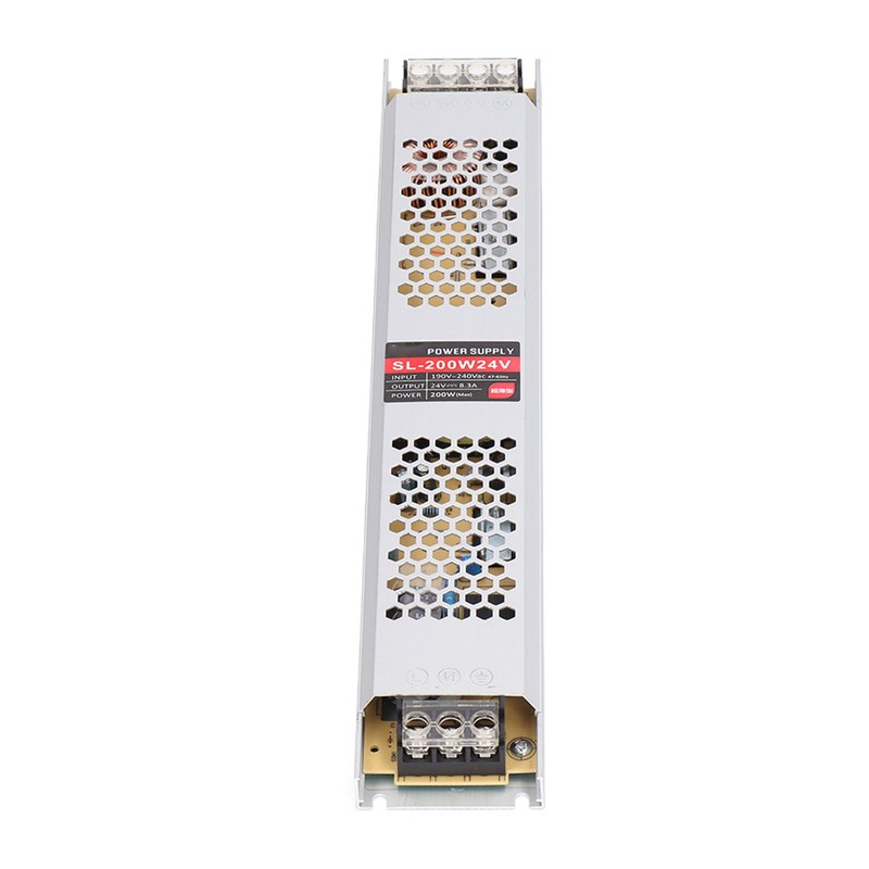 24V Power Supply Transformer 200W Ultra Thin LED Driver Beehive