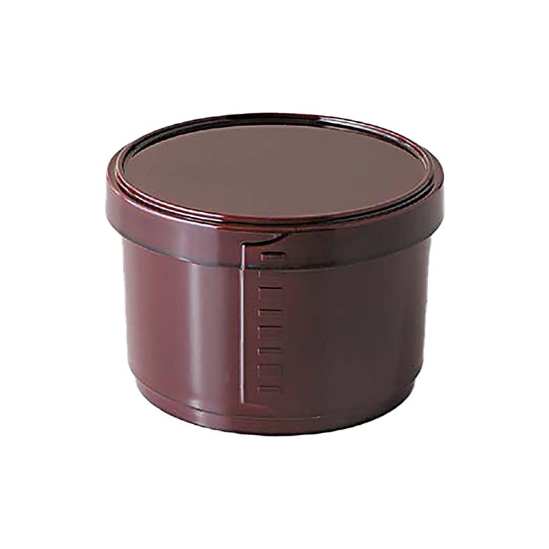 DX Heat-resistant wappa Rice 溜 Inside Vermillion Large Ta