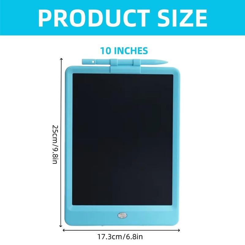 LCD Writing Tablet 10" | Kids Doodle Board with Free