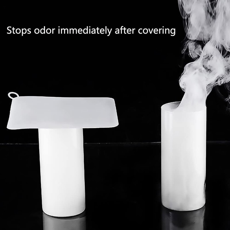 Silicone Tub Stopper Floor Drain Cover, 2 Pieces Sewer Anti-Odor