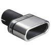 Ulter Sport Exhaust finisher - Oval 110x45mm - Length 80mm