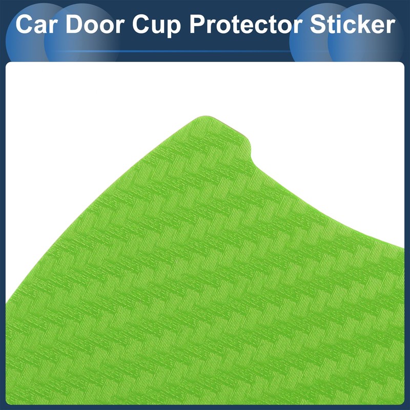 INFINAUTO 3D Car Door Handle Scratch Protector, 68x85mm Removable Magnetic